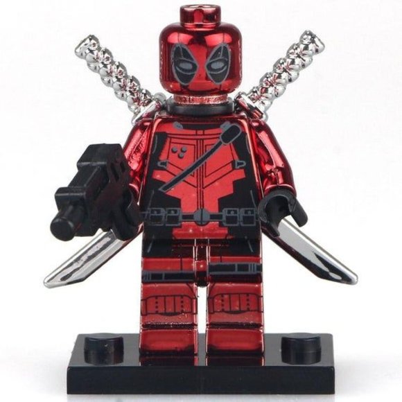 Minifigure - Marvel Deadpool (Chrome ) - Picture 1 of 1